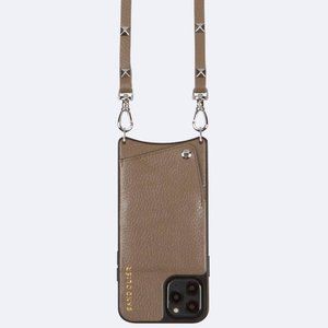 Sarah Pebble Leather Crossbody Bandolier